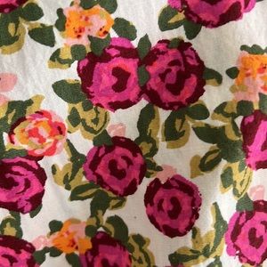 Land’s End floral button down